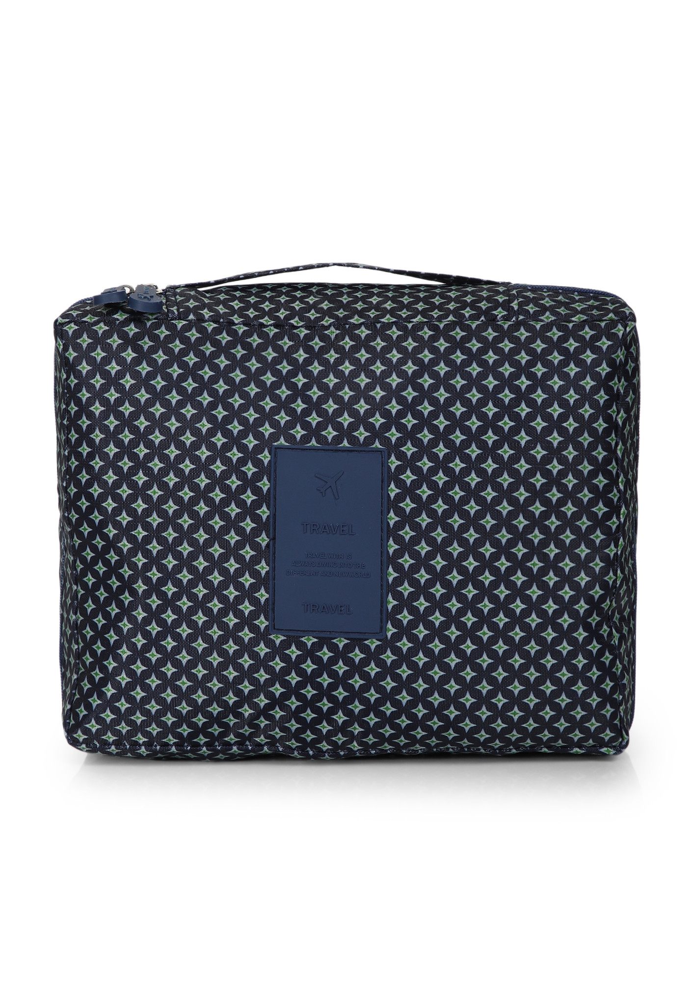 HOLD-ON BABE NAVY MAKE-UP POUCH 