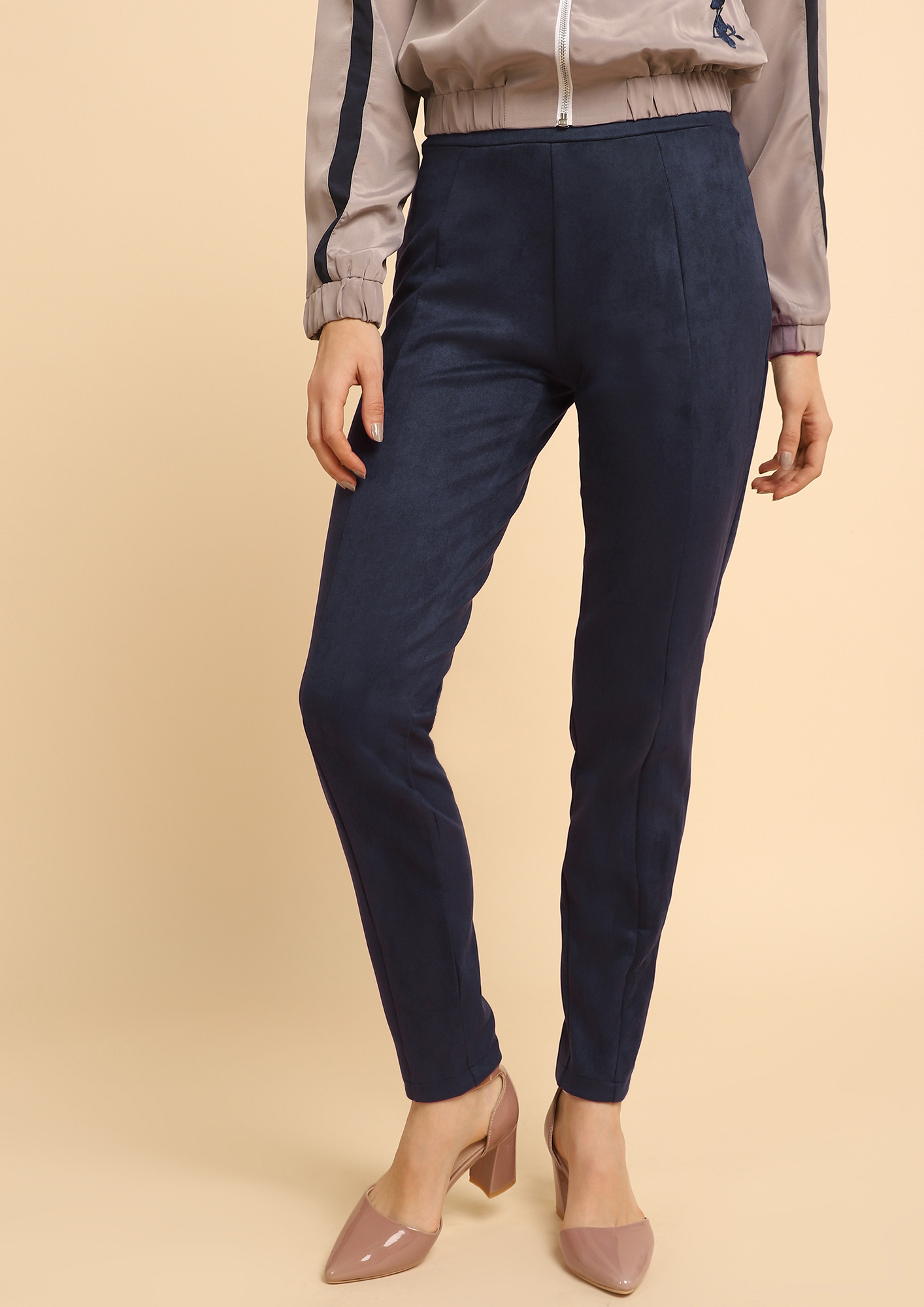 UNFINISHED BUSINESS DARK BLUE TROUSERS