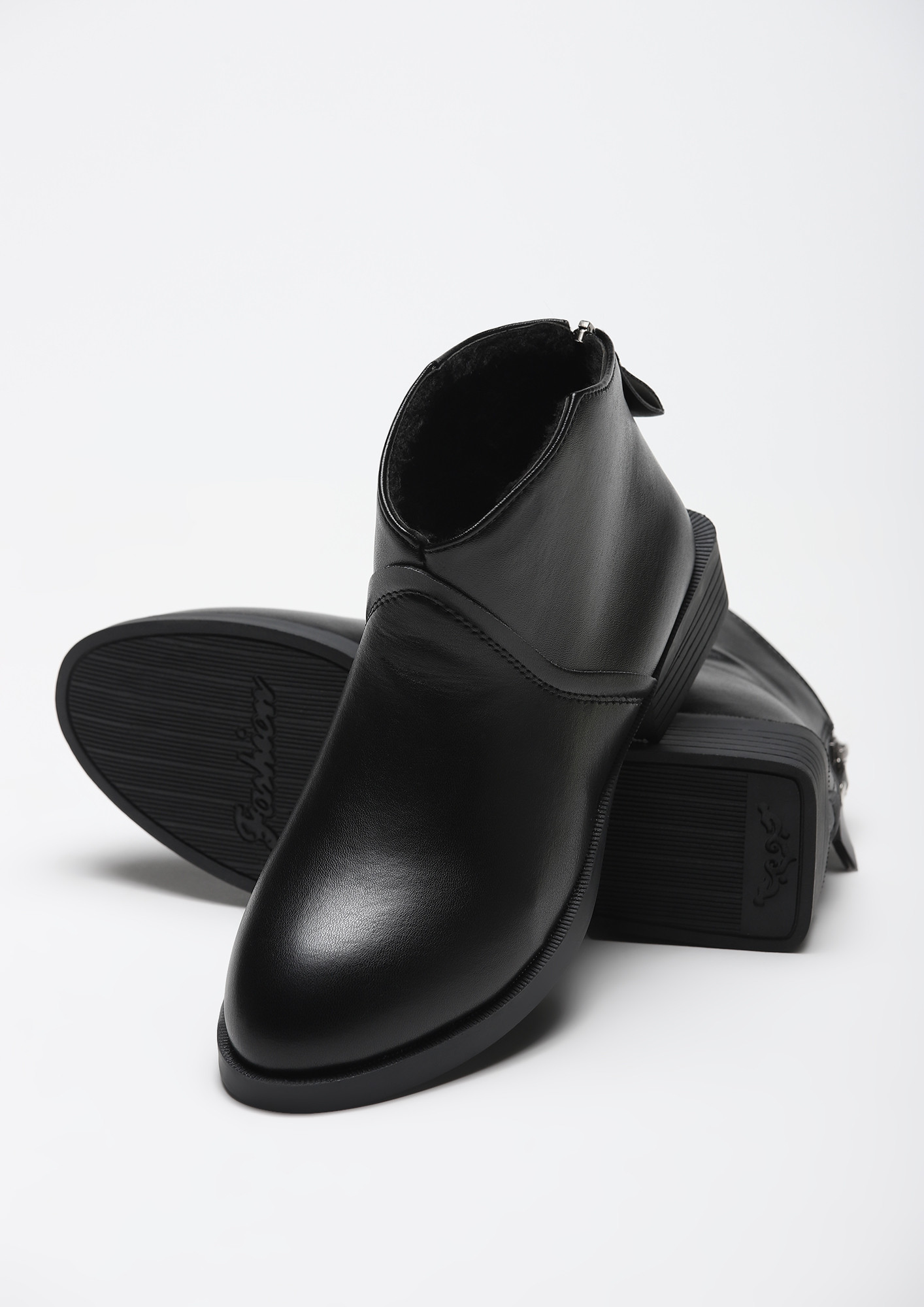 NEED A CLASSIC UPDATE BLACK ANKLE BOOTS