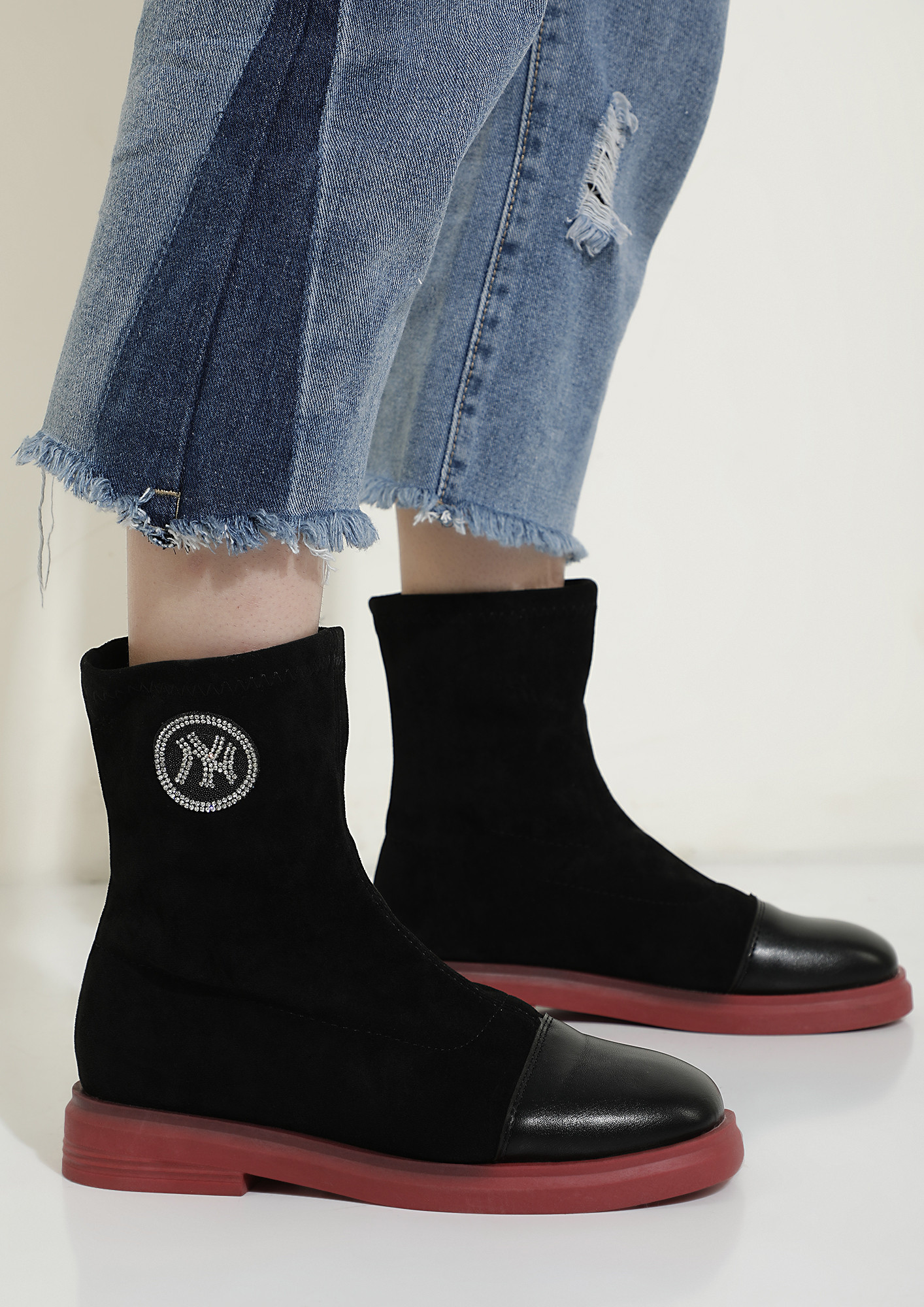 Milah Red Boots for Women - Fall/Winter collection - Camper United Kingdom