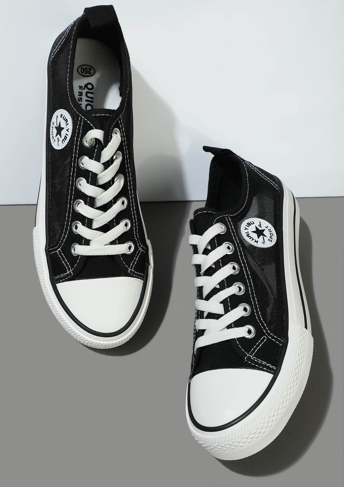 Buy BACK TO SCHOOL GIRLS BLACK CONVERSE SNEAKERS for Women Online in India