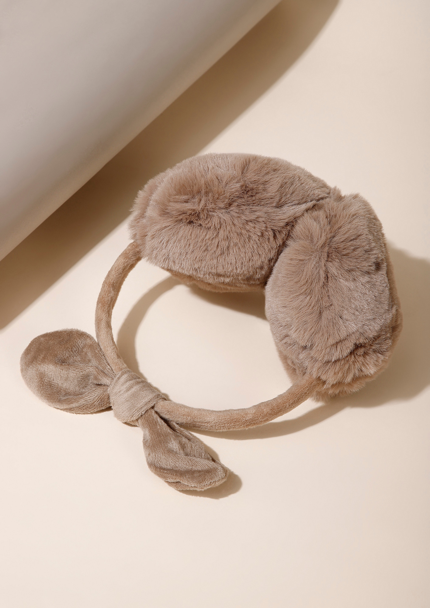 CHILLY WINTER NIGHTS BROWN  EARMUFFS