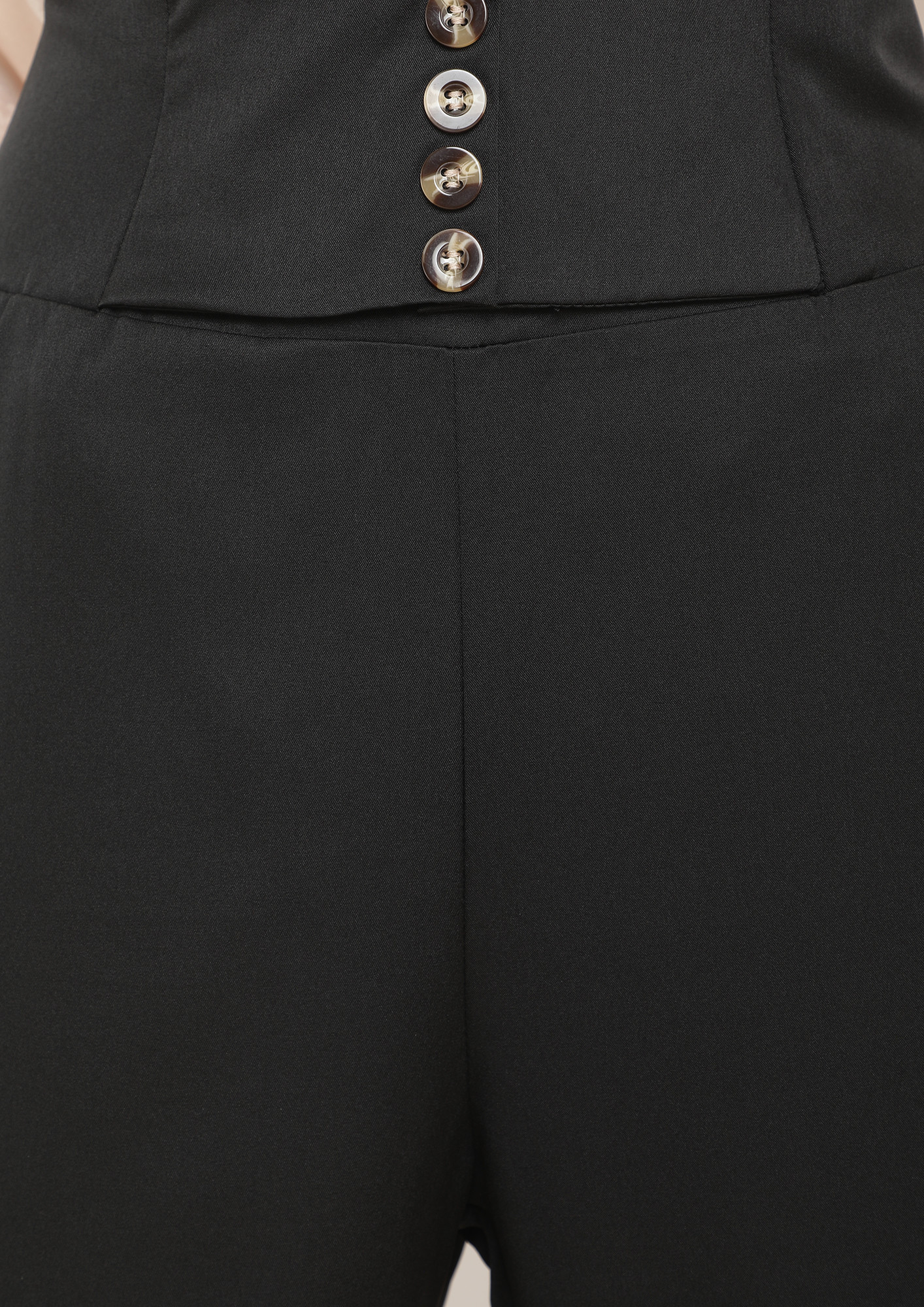Buy DOROTHY PERKINS Women Black Regular Fit Solid Peg Trousers on Myntra   PaisaWapascom