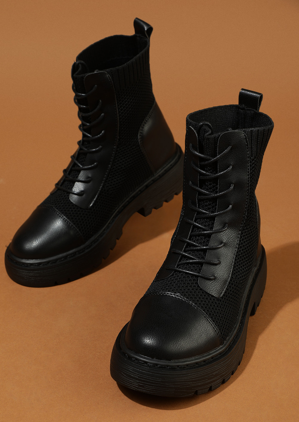 MARCH PAST THE HATERS BLACK COMBAT BOOTS