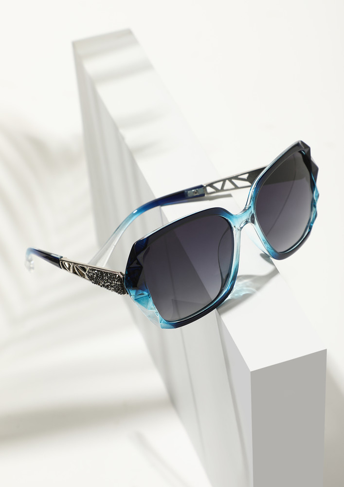 The Smart Square Blue Sunglasses