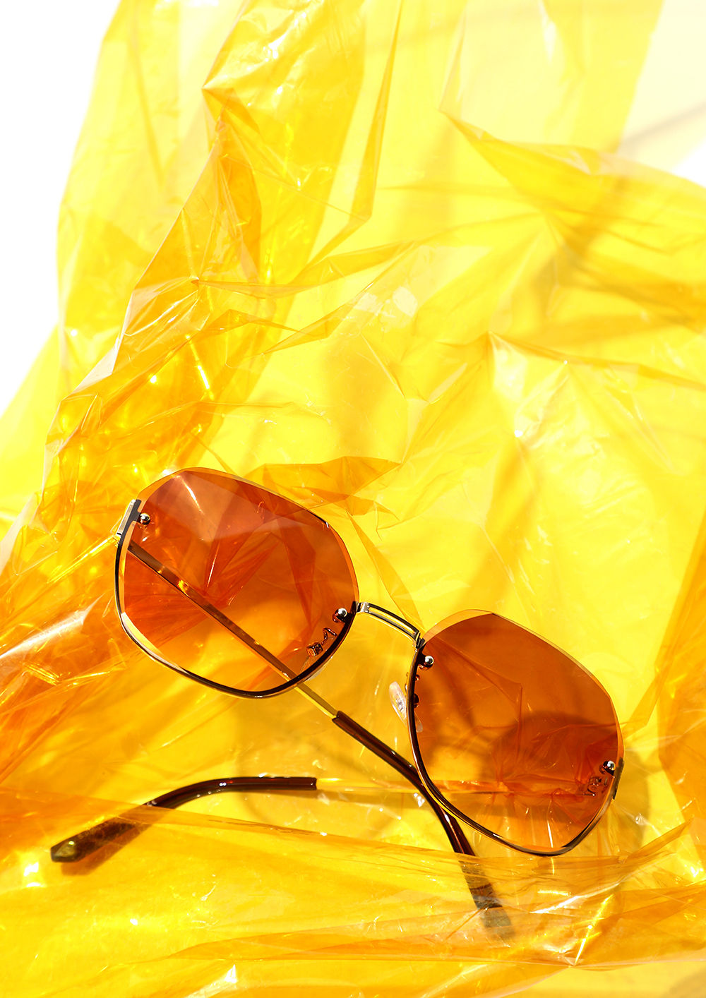 Buy BAERFIT Round Sunglasses for Men & Women | Cooling Glass for Men &  Women | Shades for Men & Women | Allu Arjun Inspired Sunglass Goggles -  (BLUE) at Amazon.in