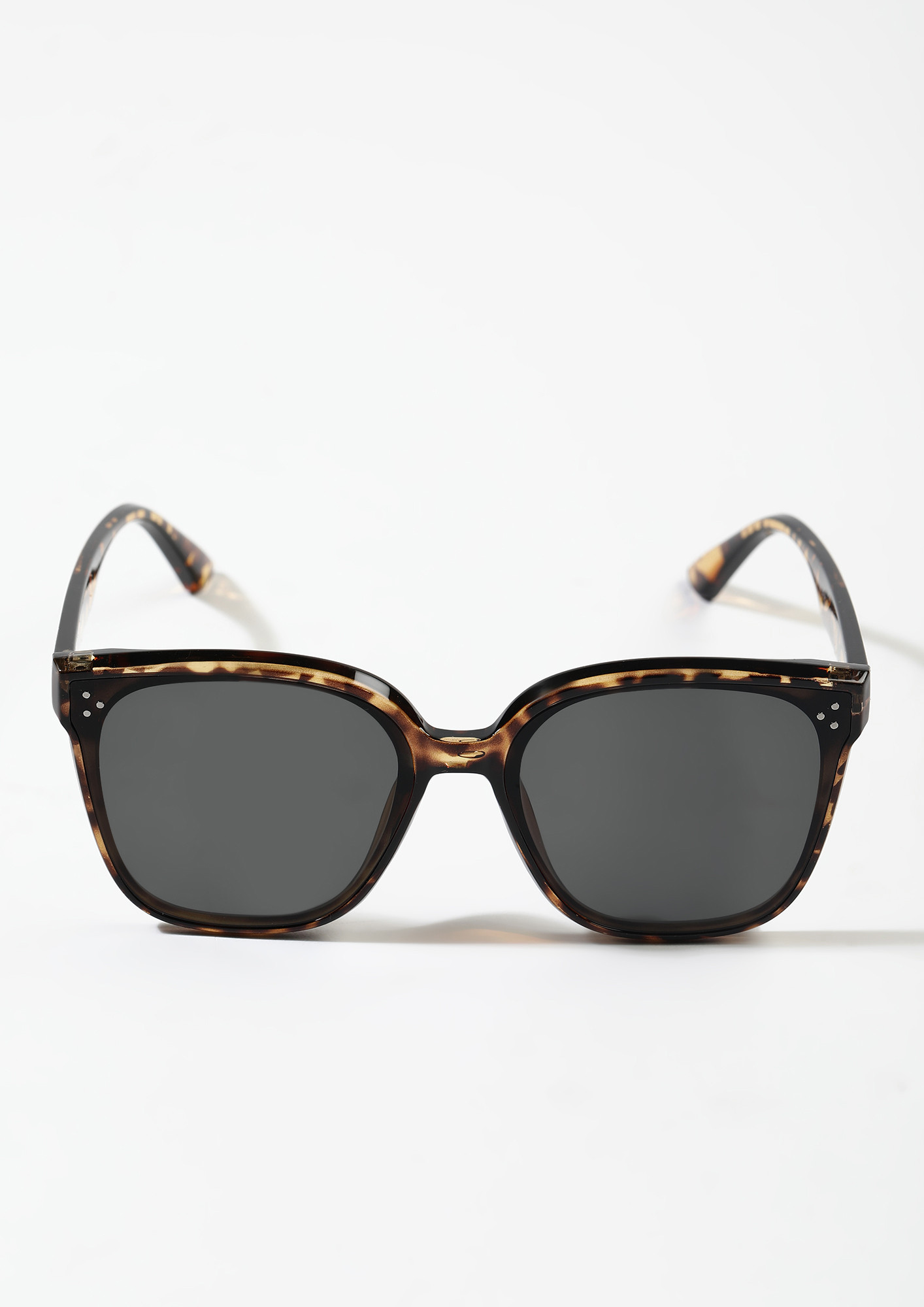 NOT THE USUALS AMBER BROWN CATEYE SUNGLASSES