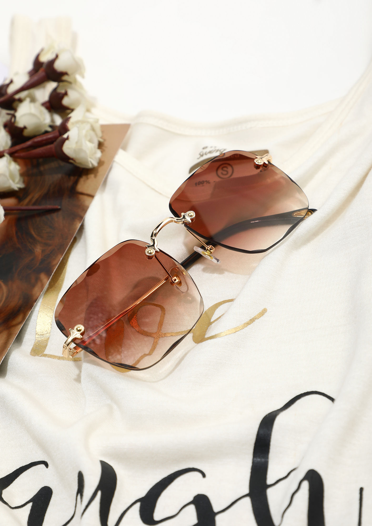 Luxury Rhinestone Oversized Square Sunglasses Retro Women Outdoor Shades  Glasses | eBay