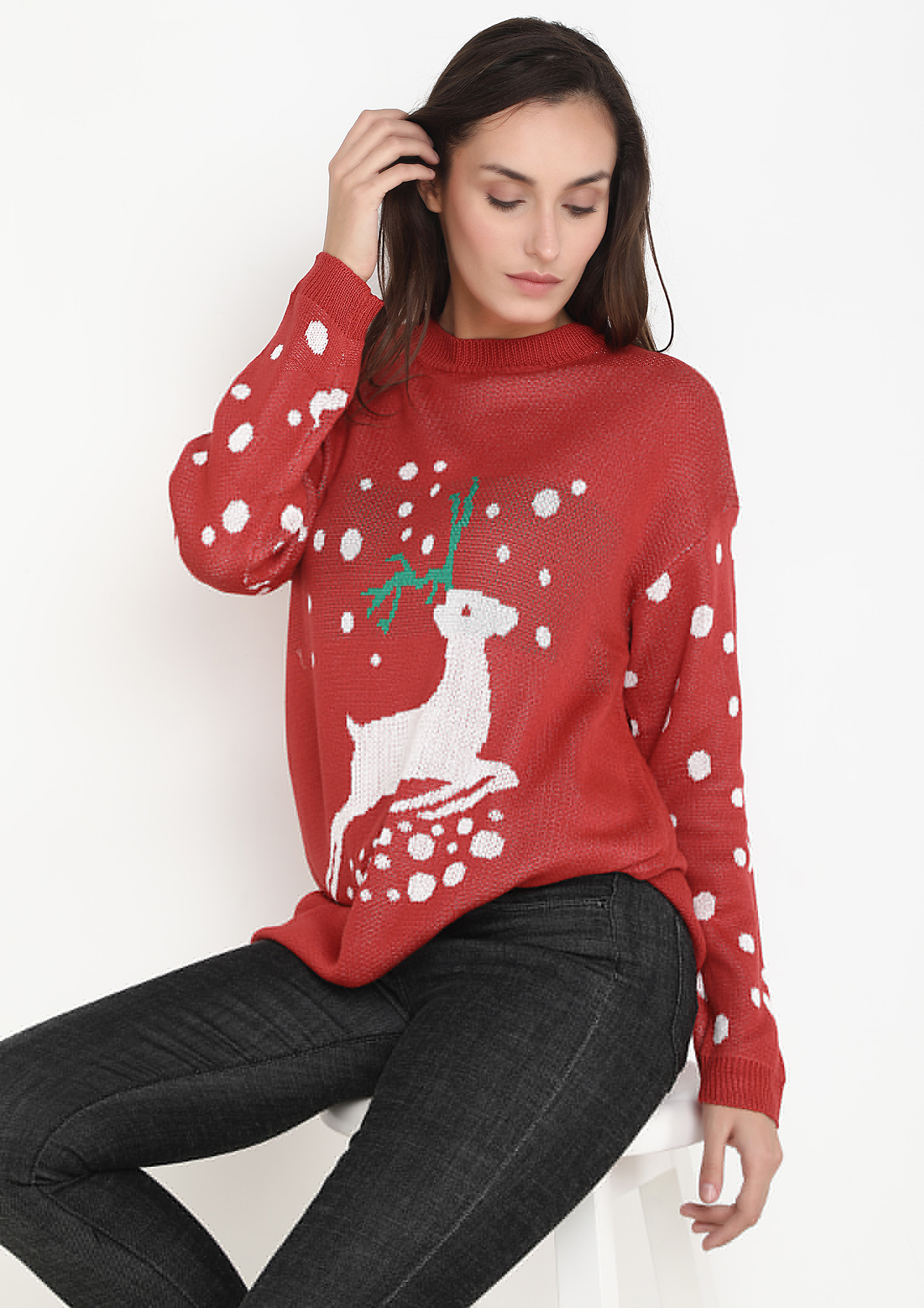 Christmas Leggings - Reindeer – Sugar Blossoms Boutique