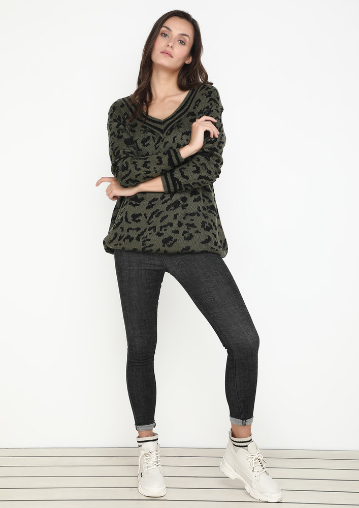 Green Cardigans And Pullovers For Women Online – Buy Green Cardigans And  Pullovers Online in India