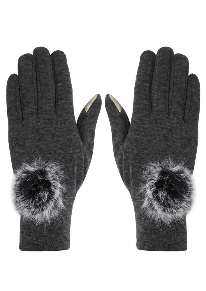 Warm Embrace Grey Gloves