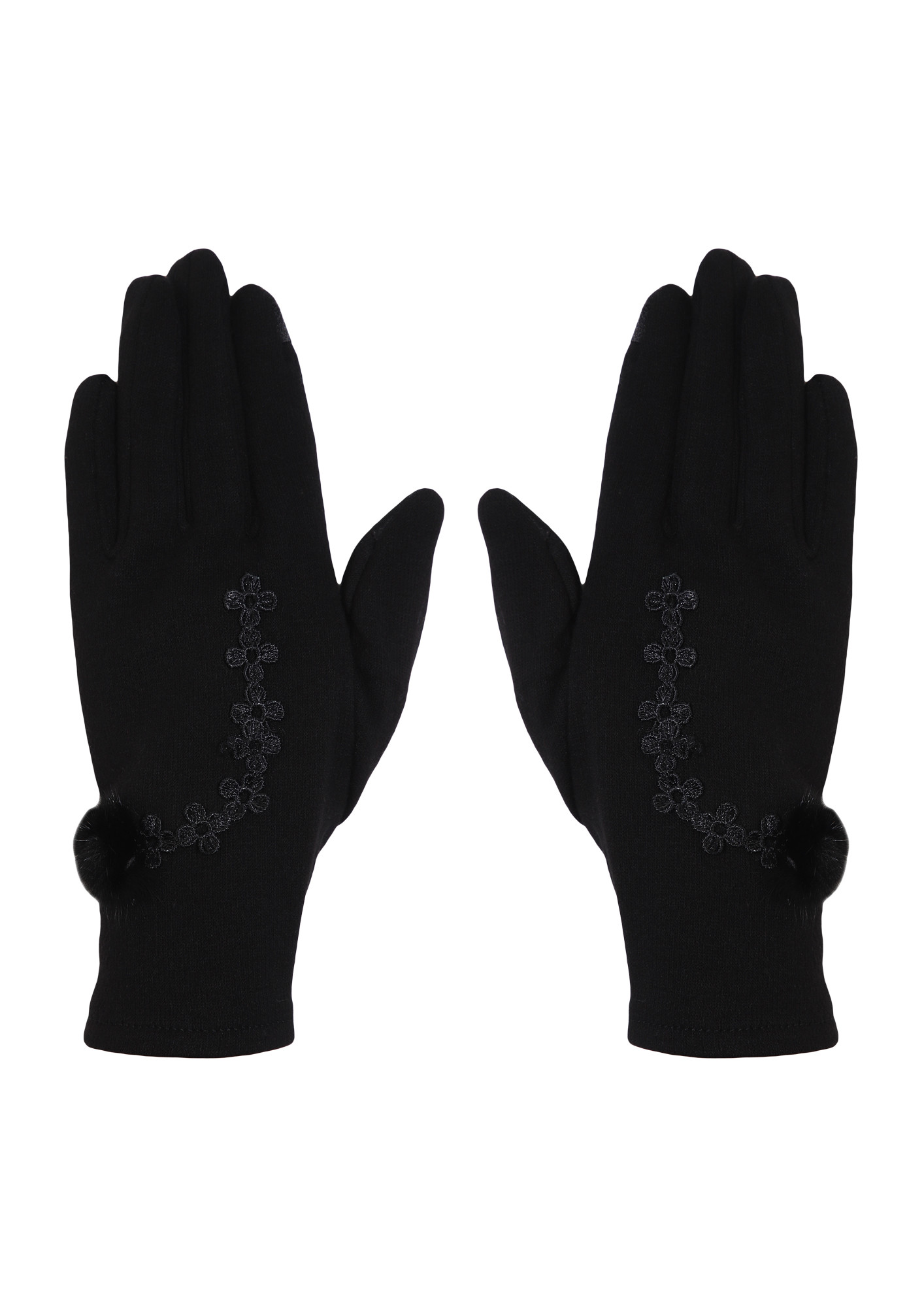 CARRY THE WARMTH DEEP GREY GLOVES