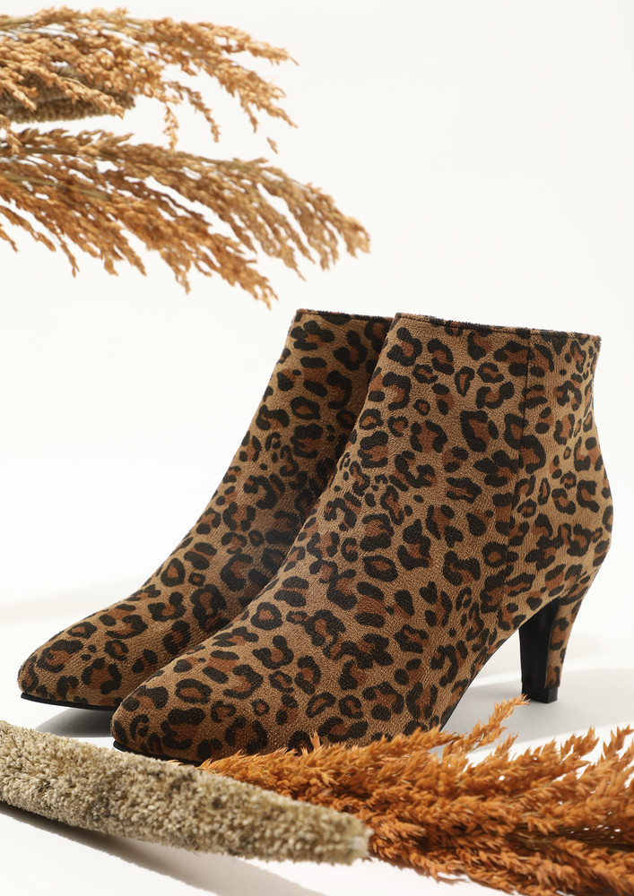 Always Vibrant Leopard Boots