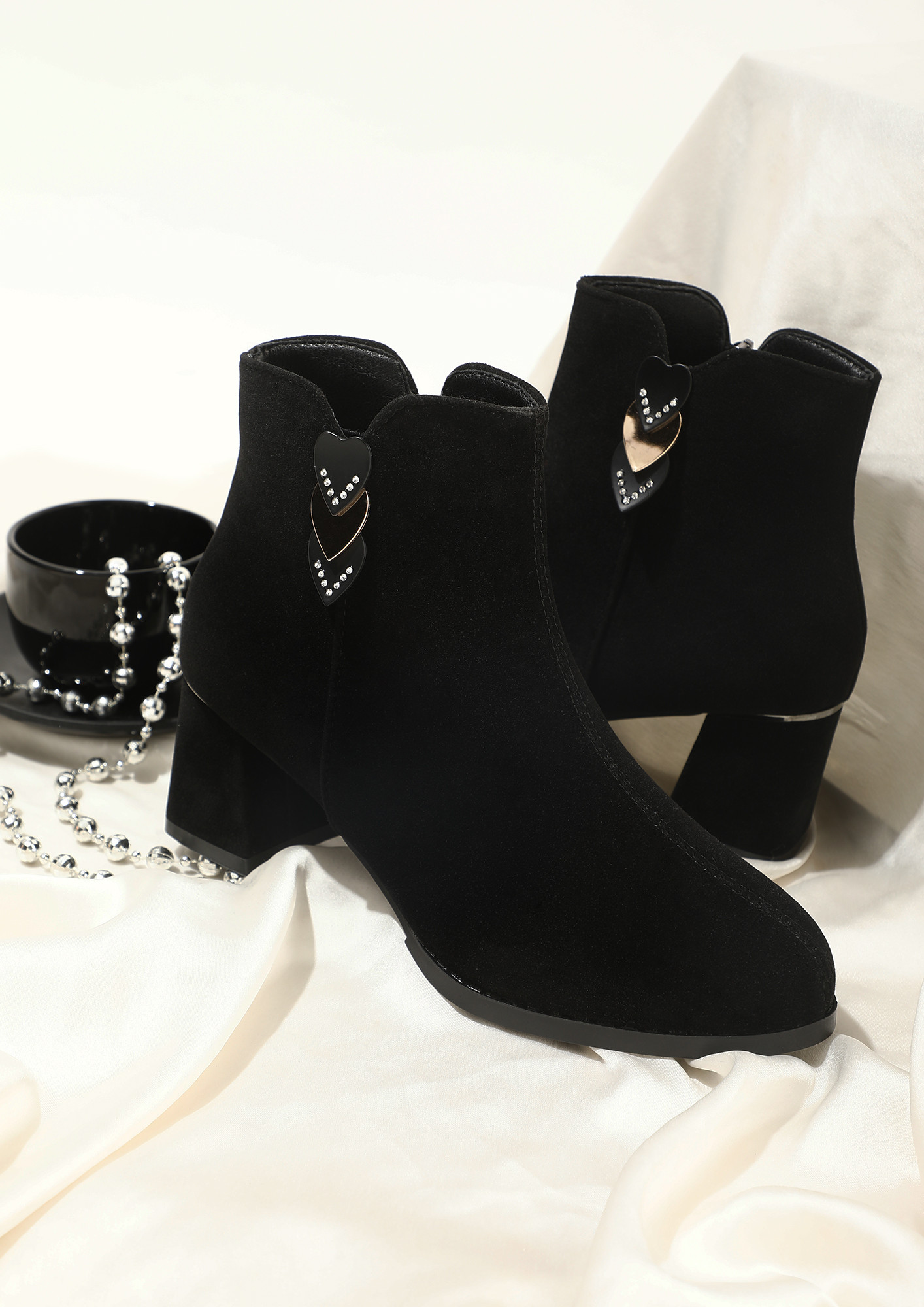 BLEND IN FASHION BLACK BOOTS