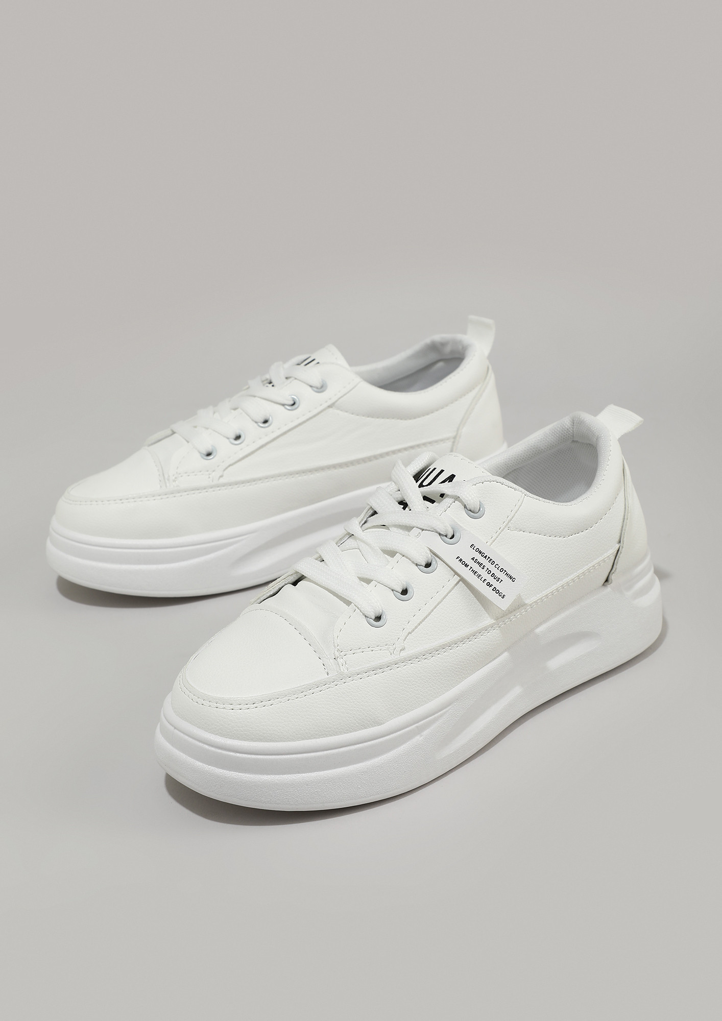 ON YOUR OWNN WHITE TRAINERS