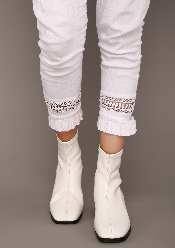 PERFECT FOR EVERYDAY WHITE BOOTS