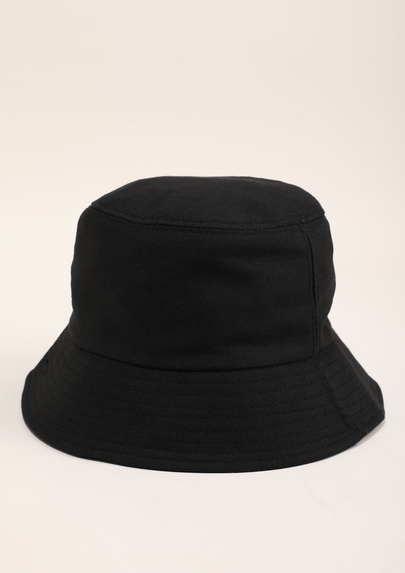 My Basics Black Bucket Hat