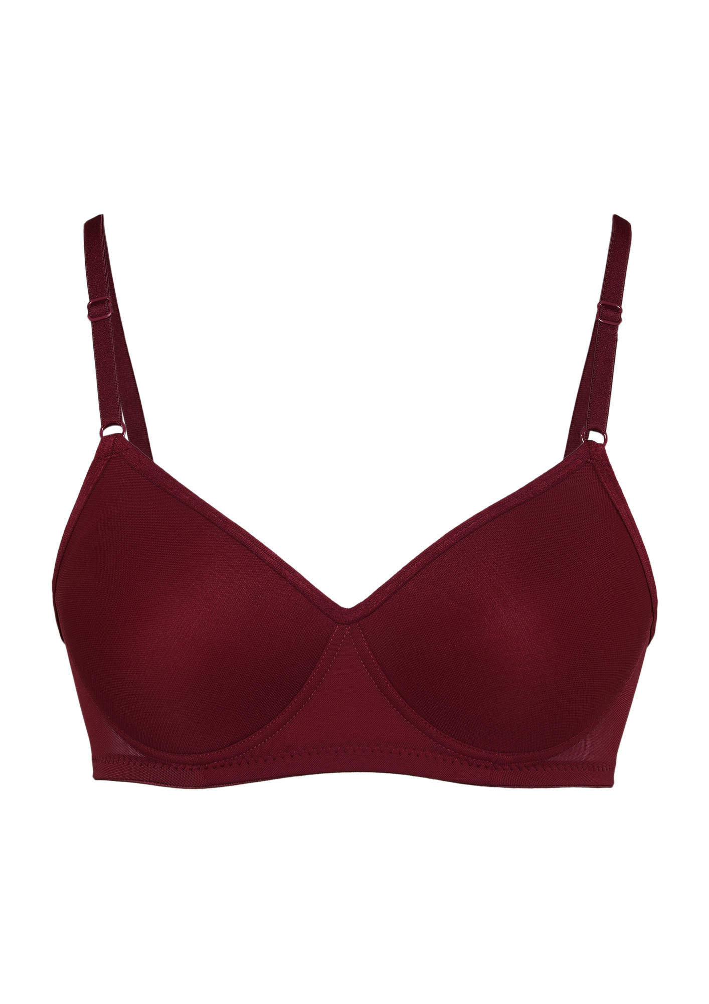 Buy MY DAILY COMFORT MAROON PADDED NON WIRED BRA for Women Online