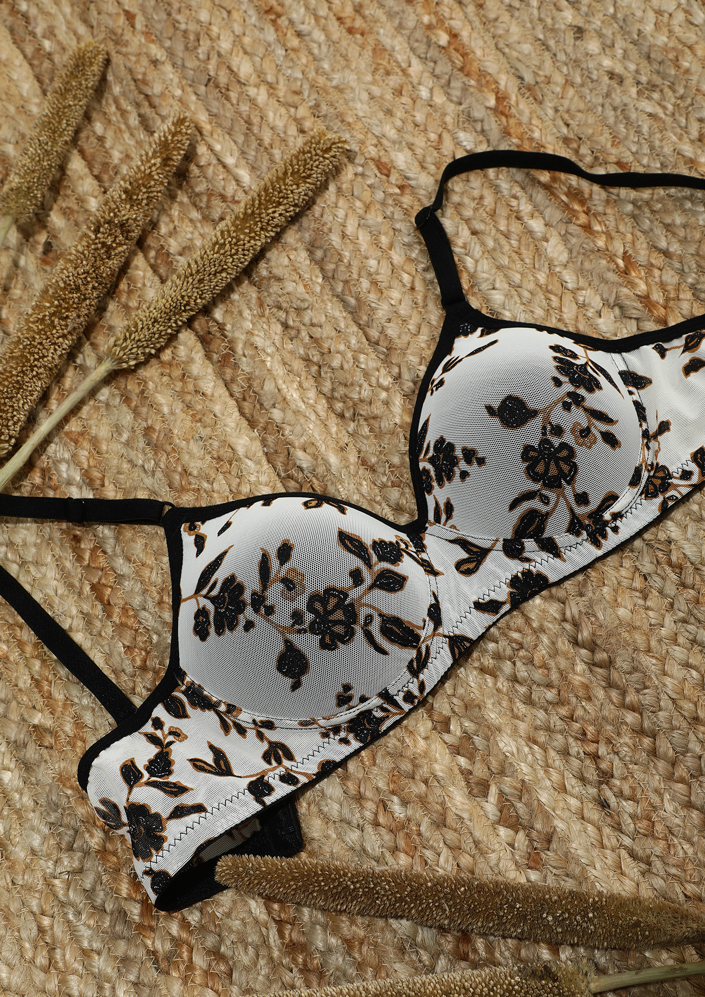 MY DAILY COMFORT PRINTED PADDED NON WIRED BRA