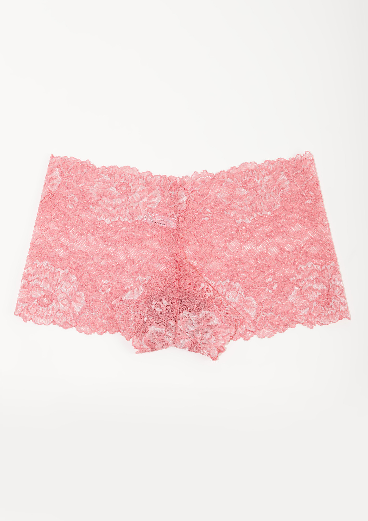 Boy Shorts - 100% Silk - Black with Pink Lace – everjune