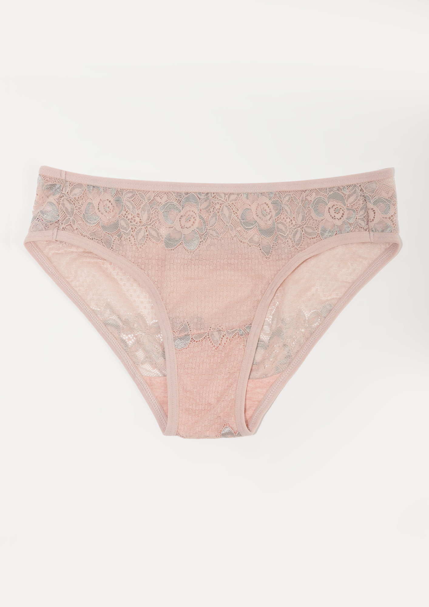 Pink Lace Hipster Panty By Estonished, EST-VANLP-039