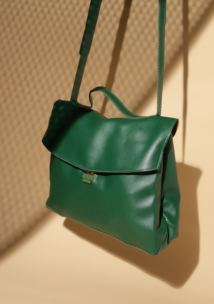 It's A Vibe Green Sling Bag