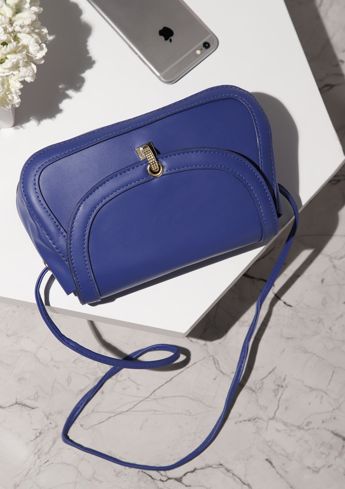Everyday Luxury Blue Sling Bag