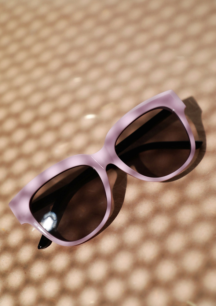 So Catty Purple Sunglasses