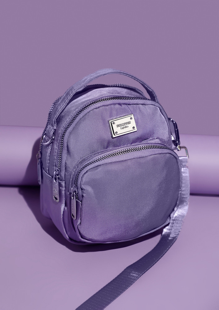 Basics Ready With My Purple Handbag