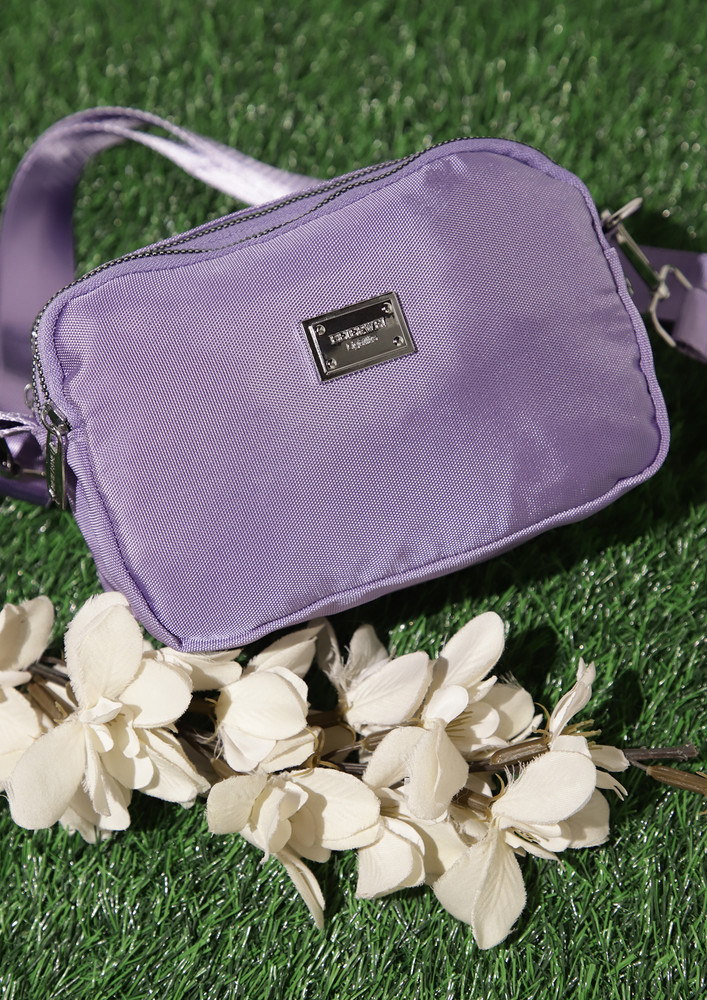 Buy COSMOS LV BEG Women Purple Handbag Purple Online @ Best Price in India