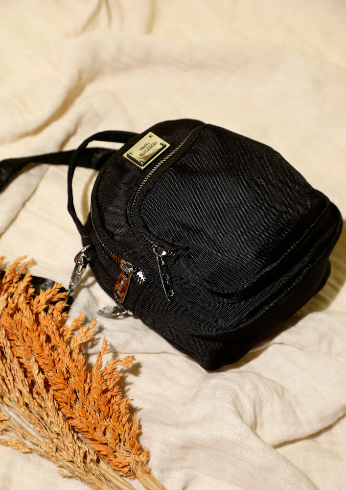 Basics Ready With My Black Handbag
