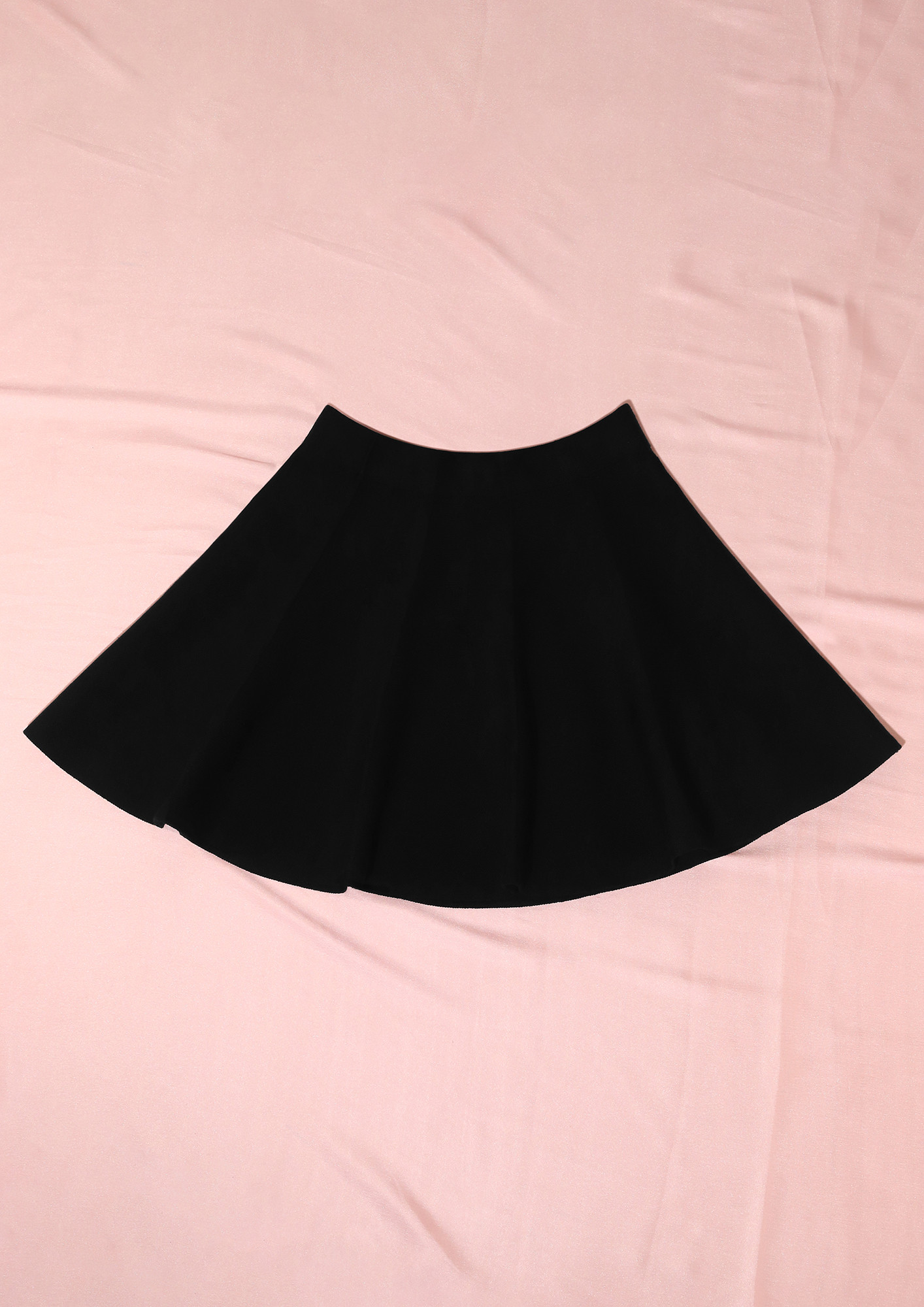 Women Girl Preppy Style High Waist Solid Color Mini Skater Skirt Pleated  A-line Flared Hem Basic School Uniform Tennis Skirt With Lining Shorts |  Fruugo KR
