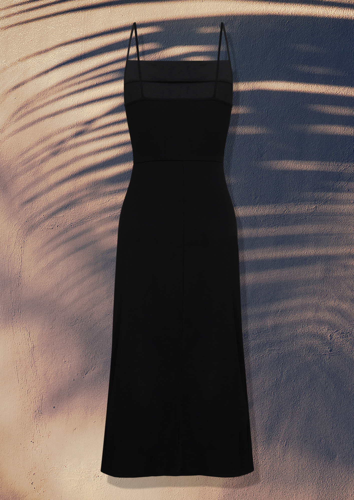 Black Swing Slit Dress- Formal and Evening Dress - Black Cocktail Dress |  eBay