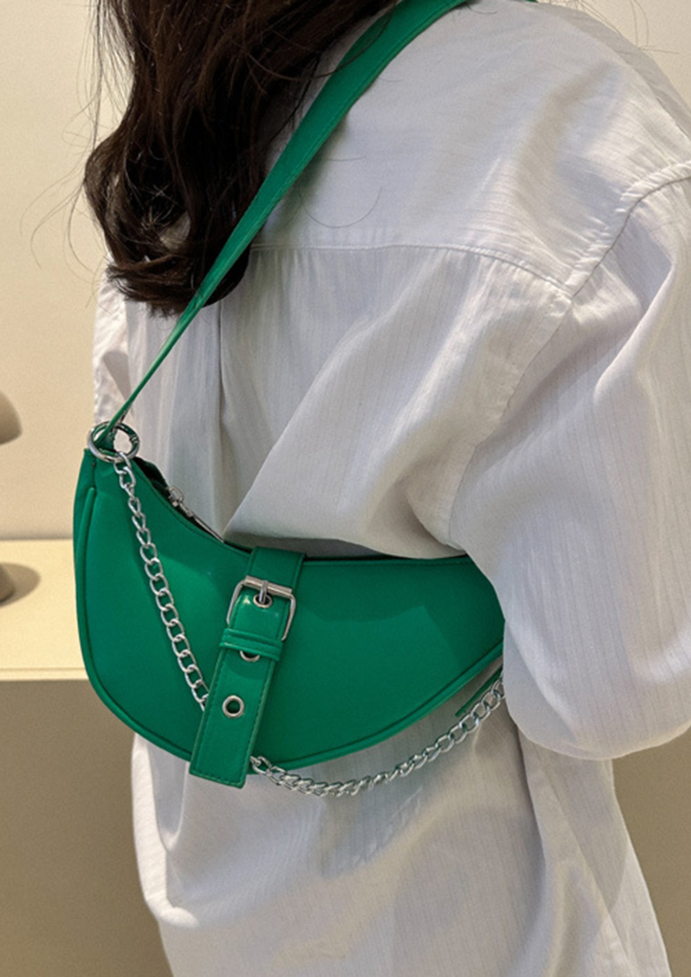 Salina | Women's shoulder bag in leather color natural – Il Bisonte