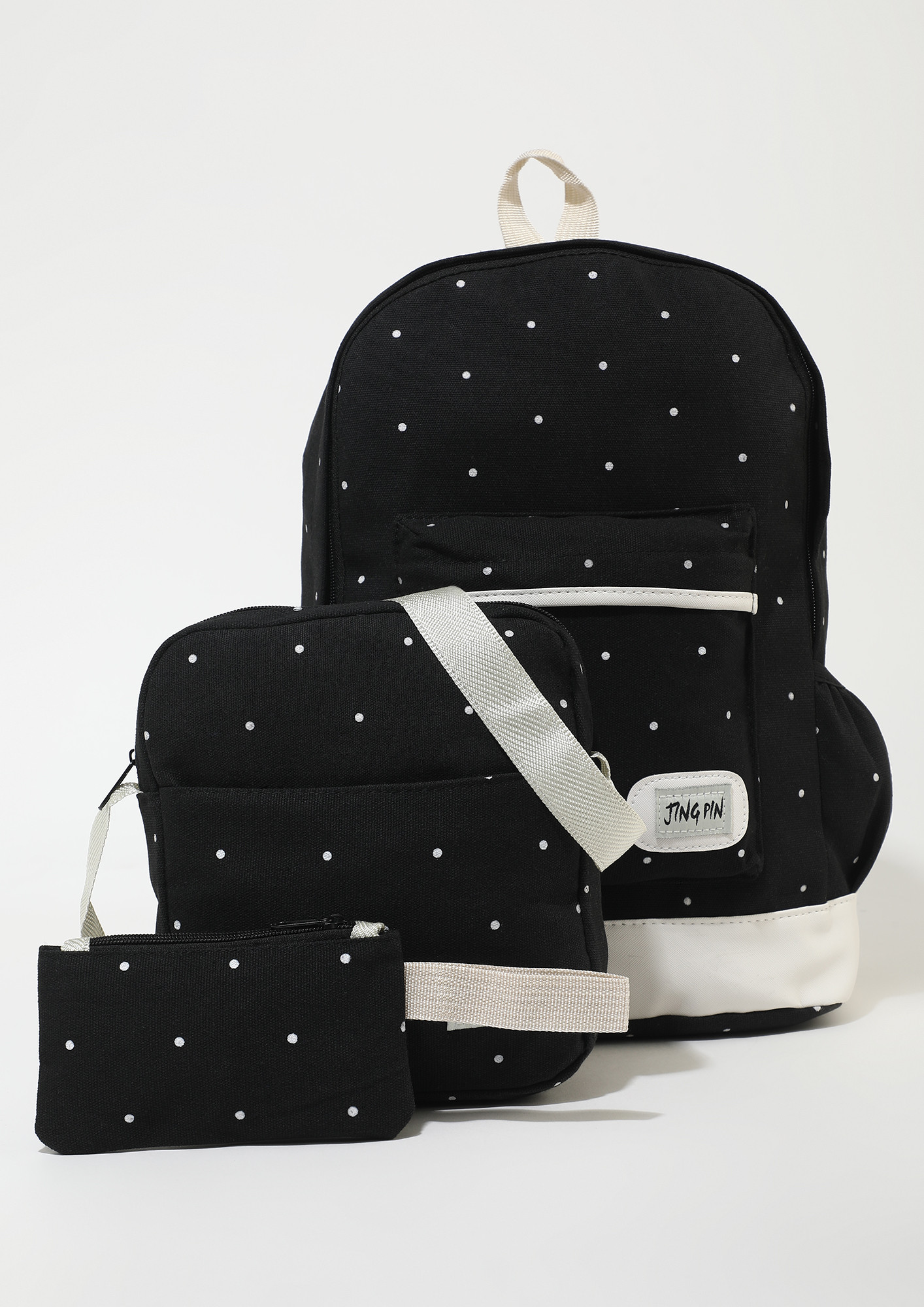 Black And White Polka Dot Bags