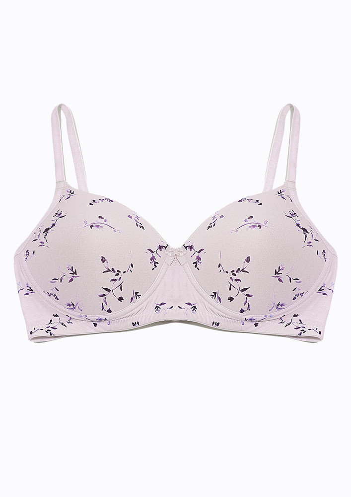 PINK NON-WIRED PADDED T-SHIRT BRA