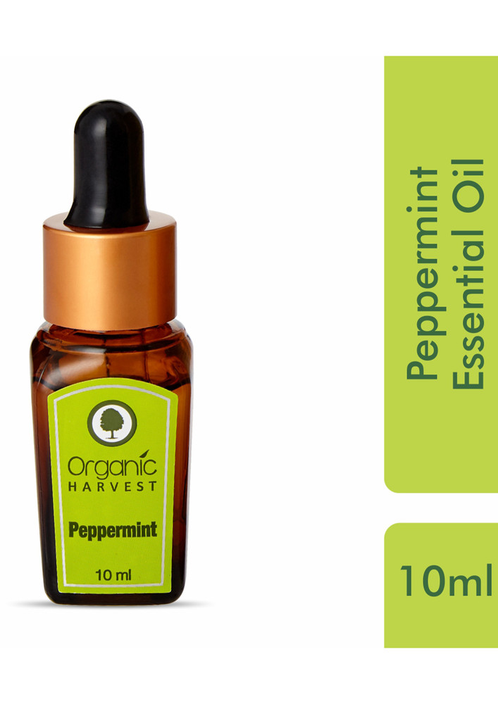 Organic Harvest Pepper Mint Essential Oil, 10ml