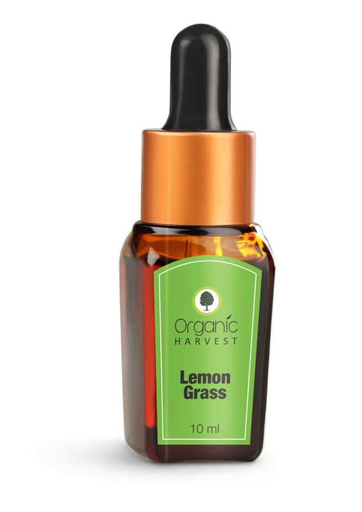 Organic Harvest Lemon Grass Essential Oil, 10ml