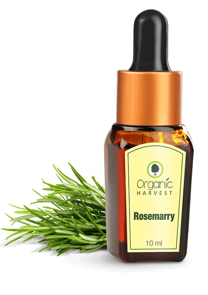 Organic Harvest Rosemary Essential Oil, 10ml
