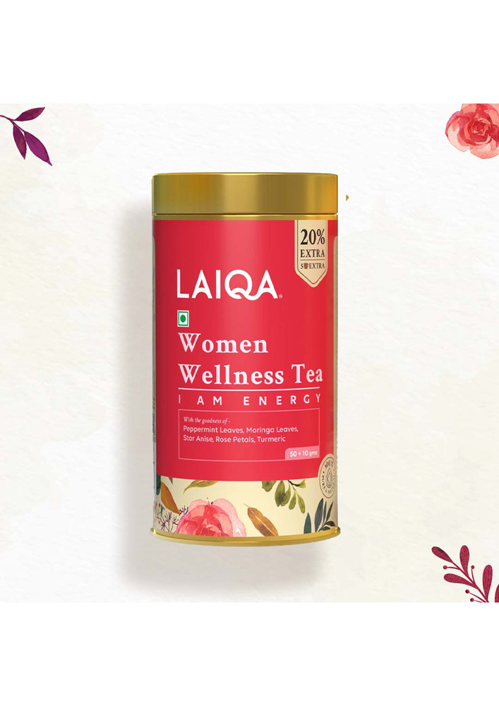 LAIQA I Am Energy Wellness Tea | Instant Energy Boost for Mind and Body