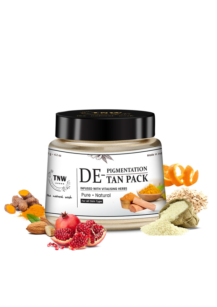 Tnw-the Natural Wash D-tan & D-pigmentation Pack For Removing Tanning & Pigmentation | Made With Blend Of Natural Ingredients | Suitable For All Skin Types