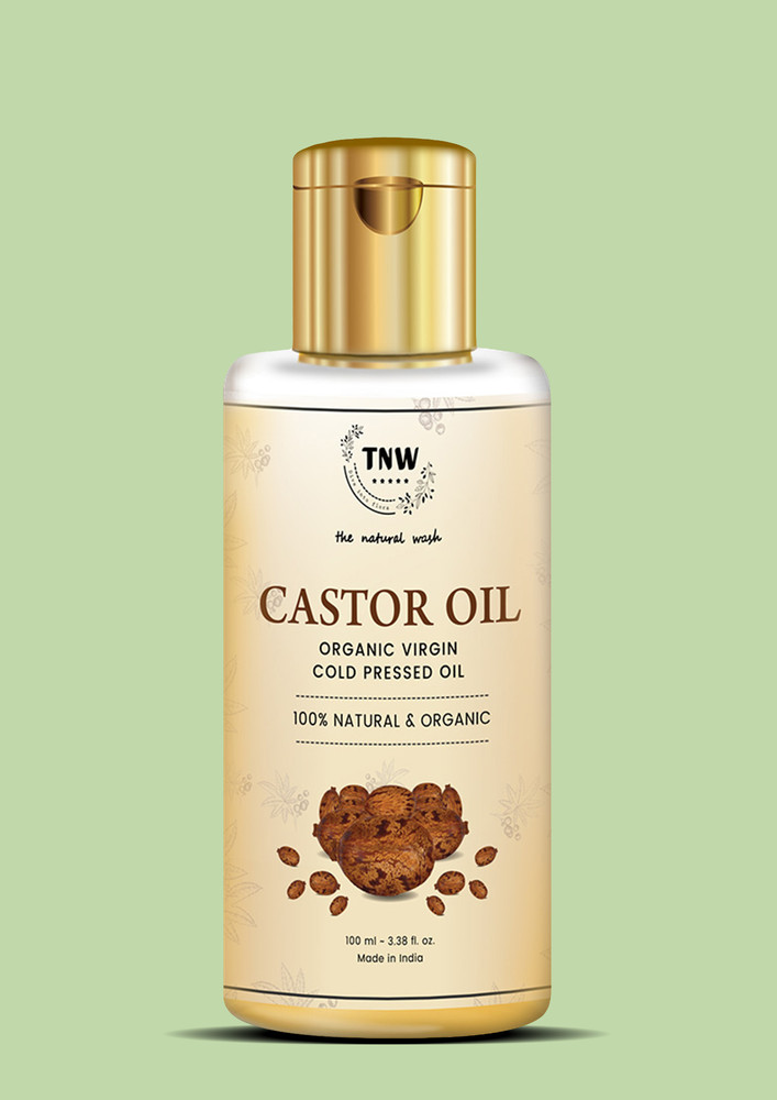 TNW-The Natural Wash Castor Oil for Healthy Skin & Nails | Adds Volume to Eyebrow & Eyelashes | Made with Pure & Natural Ingredients