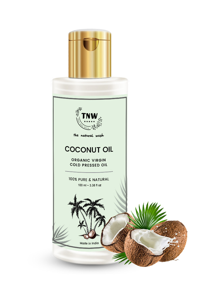TNW-The Natural Wash Virgin Coconut Oil for Soft Hair and Supple Skin | Suitable for All Skin & Hair Types | Natural & No Mineral Oil