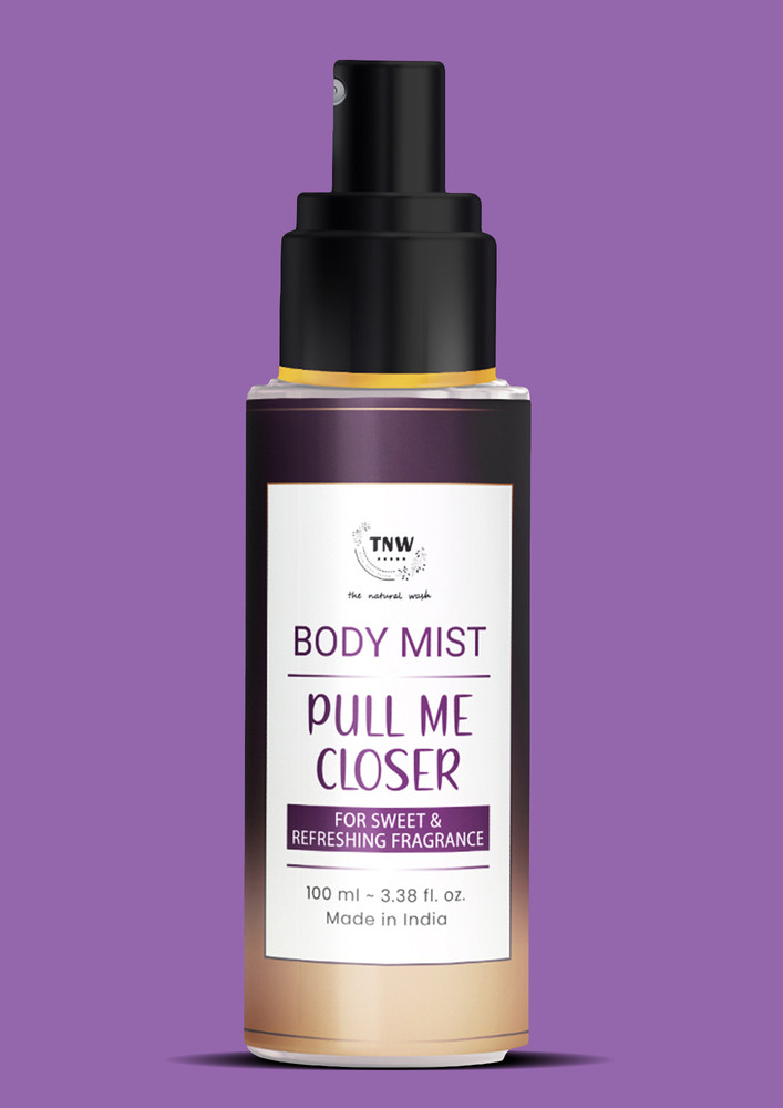 TNW-The Natural Wash Pull Me Closer Body Mist | With Sweet & Refreshing Fragrance | For Long-lasting freshness