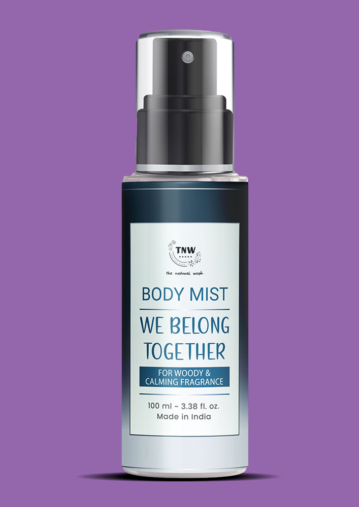 TNW-The Natural Wash We Belong Together Body Mist | With Woody & Calming Notes | Unisex Fragrance | For Long-lasting freshness