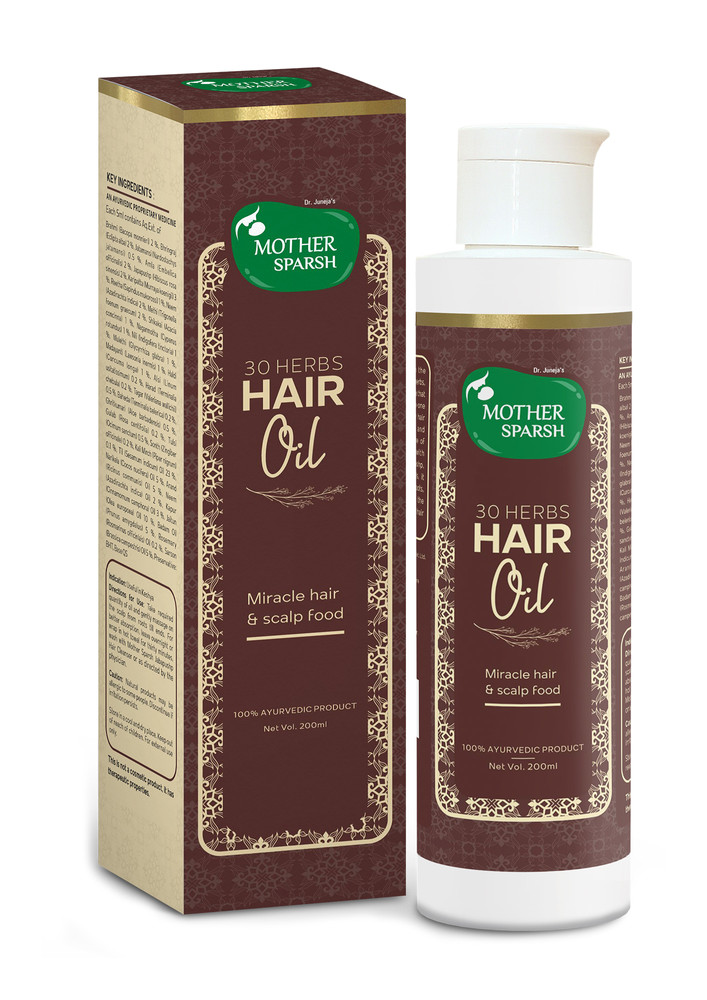 Mother Sparsh 30 Herbs Hair Oil - 200ml