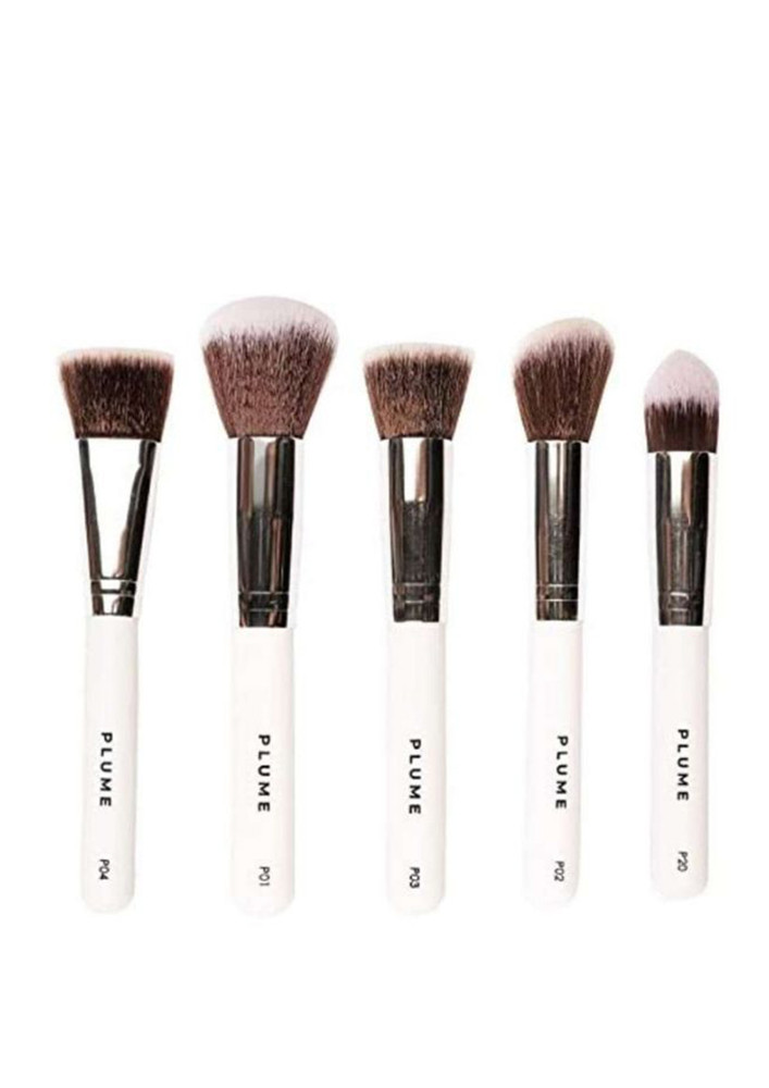 5 Pcs Essentials Face Brush Set