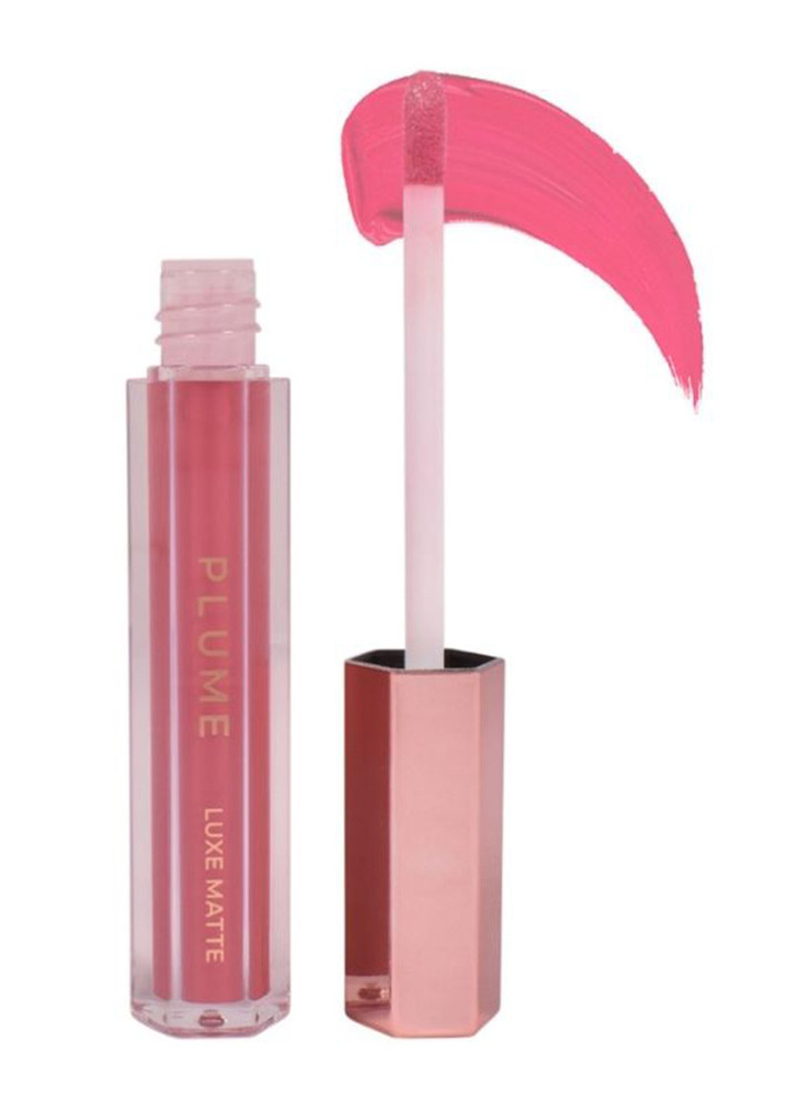 Plume Luxe Matte Liquid Lipstick | Super Hydrating | 10 Hrs Long Lasting | Dollish, 2.6ml