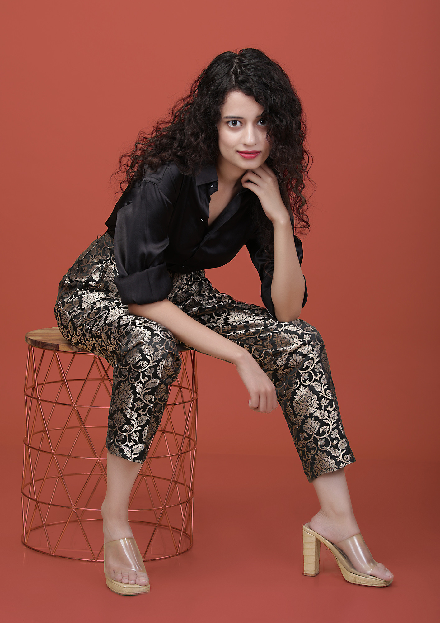 BROCADE CIGARETTE PANT at Rs 900  Piece in Indore  Vinod Textiles