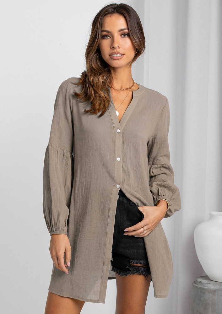 TOUCH BY CHANCE APRICOT BLOUSE